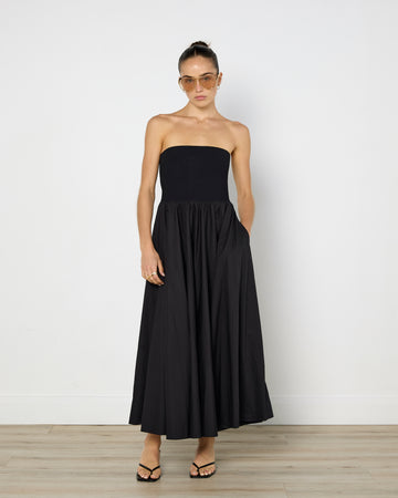 Scanlan Theodore Strapless Maxi Dress