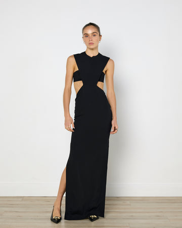 Scanlan Theodore Structured Cut Out Dress