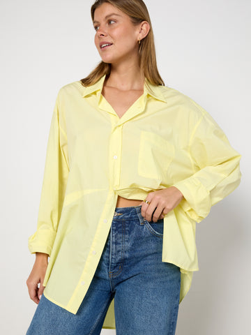 BLANCA Canary Yellow Oversized Shirt