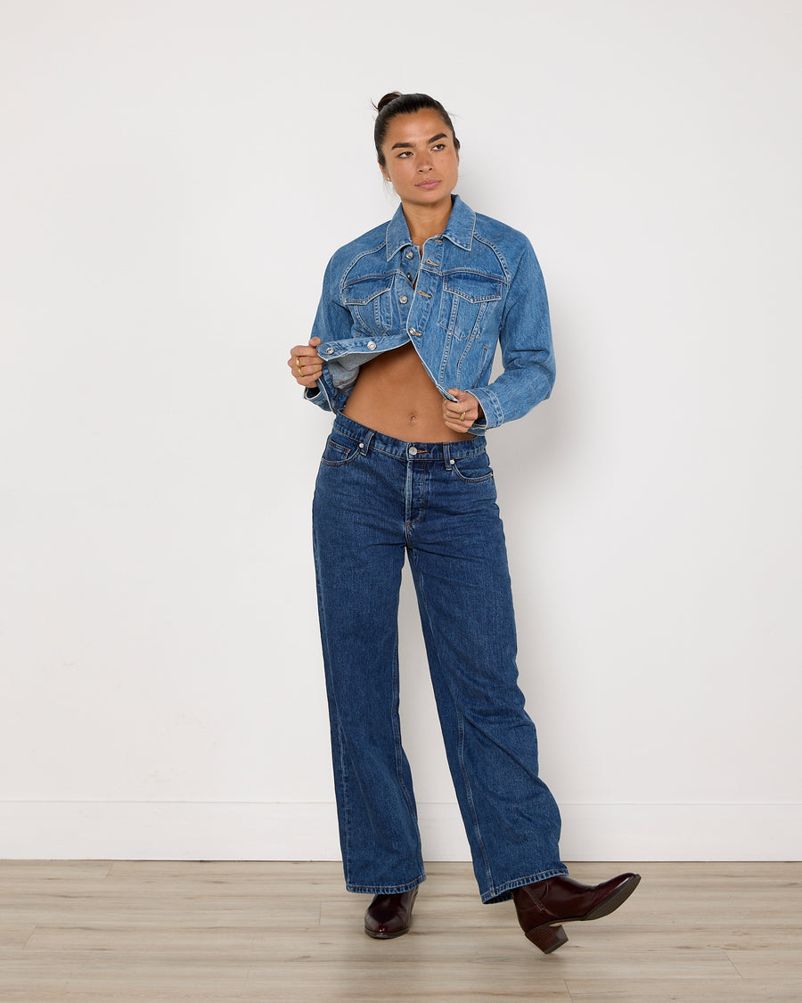SLVRLAKE Silence Denim Jacket in Pacific