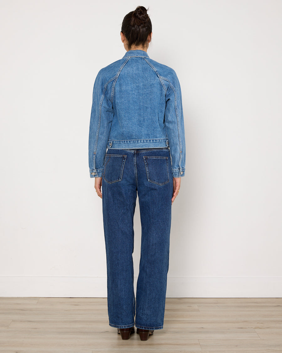 SLVRLAKE Silence Denim Jacket in Pacific