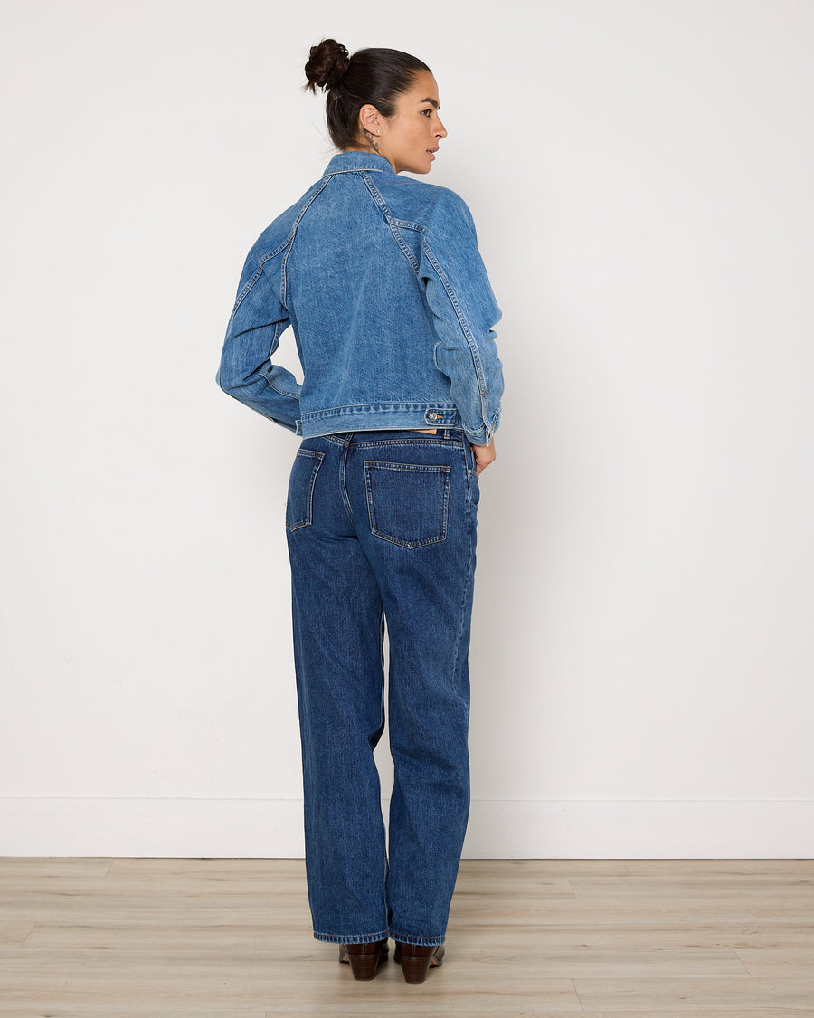 SLVRLAKE Silence Denim Jacket in Pacific