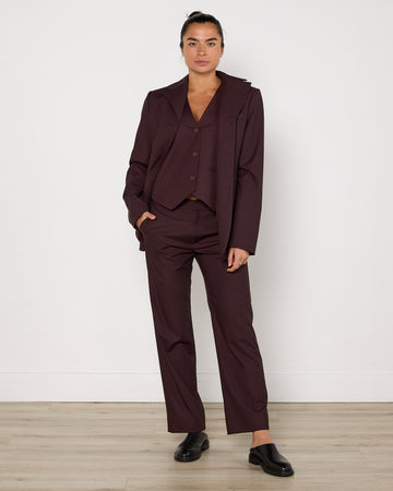 SIR. Three Piece Pinstripe Suit