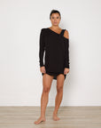 Beare Park Asymmetric Silk Top