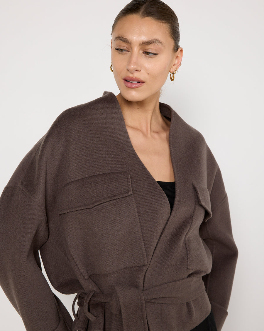 A Emery Ames Jacket in Carbon