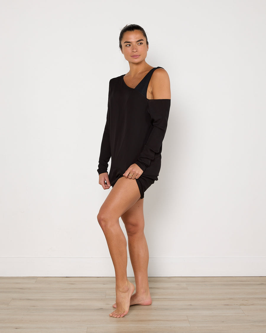 Beare Park Asymmetric Silk Top