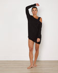 Beare Park Asymmetric Silk Top