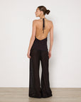 St Agni Silk Mesh Bias Top