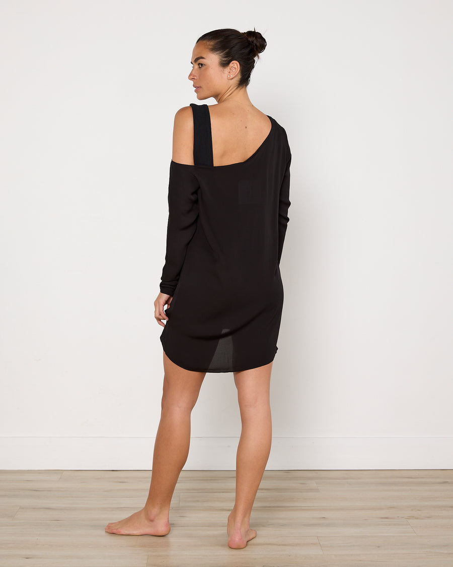 Beare Park Asymmetric Silk Top