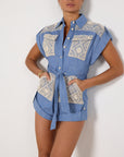 Zimmermann Pattie Utility Playsuit