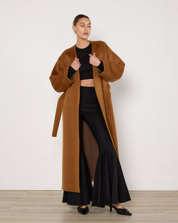 ArtClub Deshi Coat in Burnt Caramel