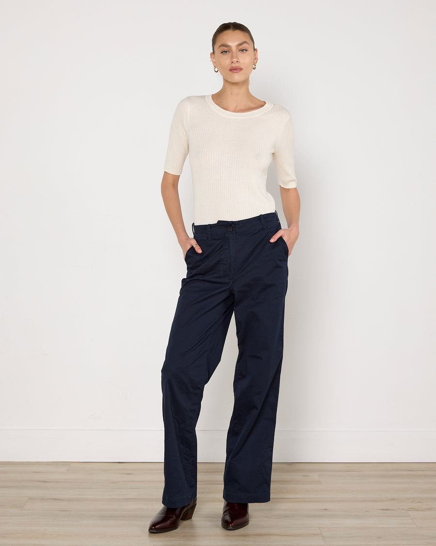 Oroton Folk Straight Leg Pant