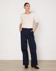 Oroton Folk Straight Leg Pant