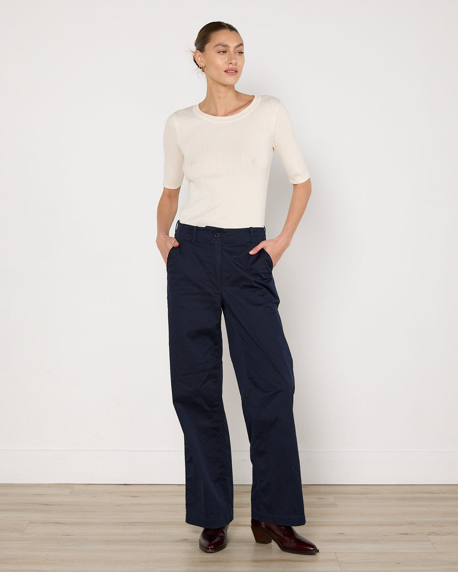 Oroton Folk Straight Leg Pant