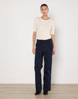 Oroton Folk Straight Leg Pant