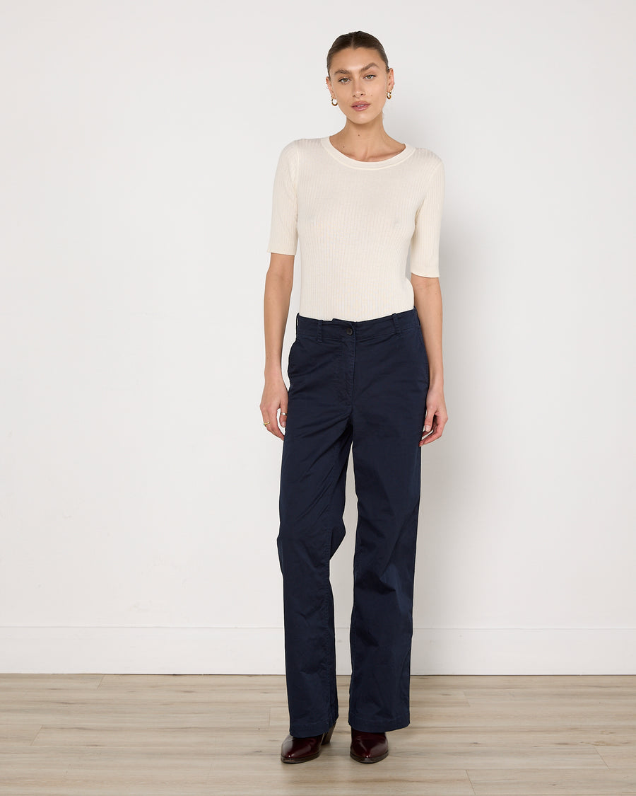 Oroton Folk Straight Leg Pant
