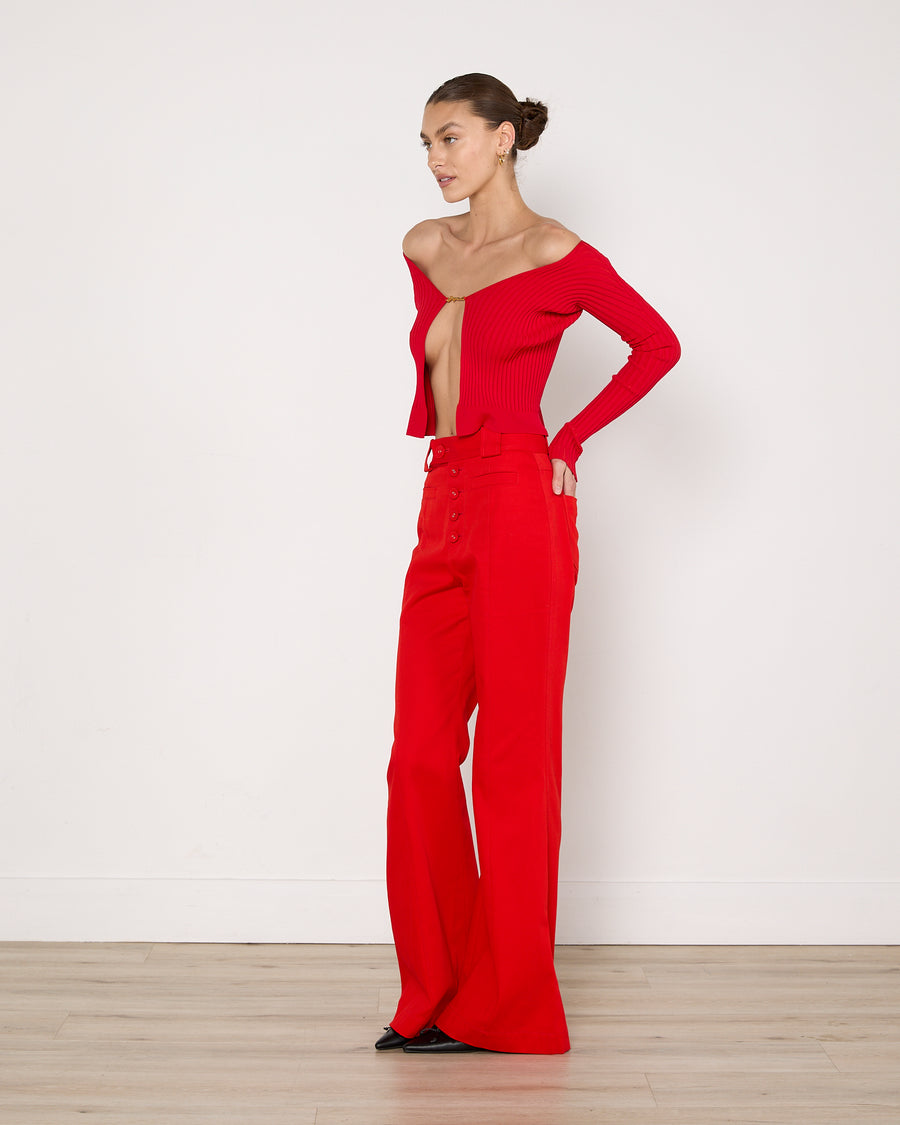 Jacquemus La Maille Pralù Longue cardigan