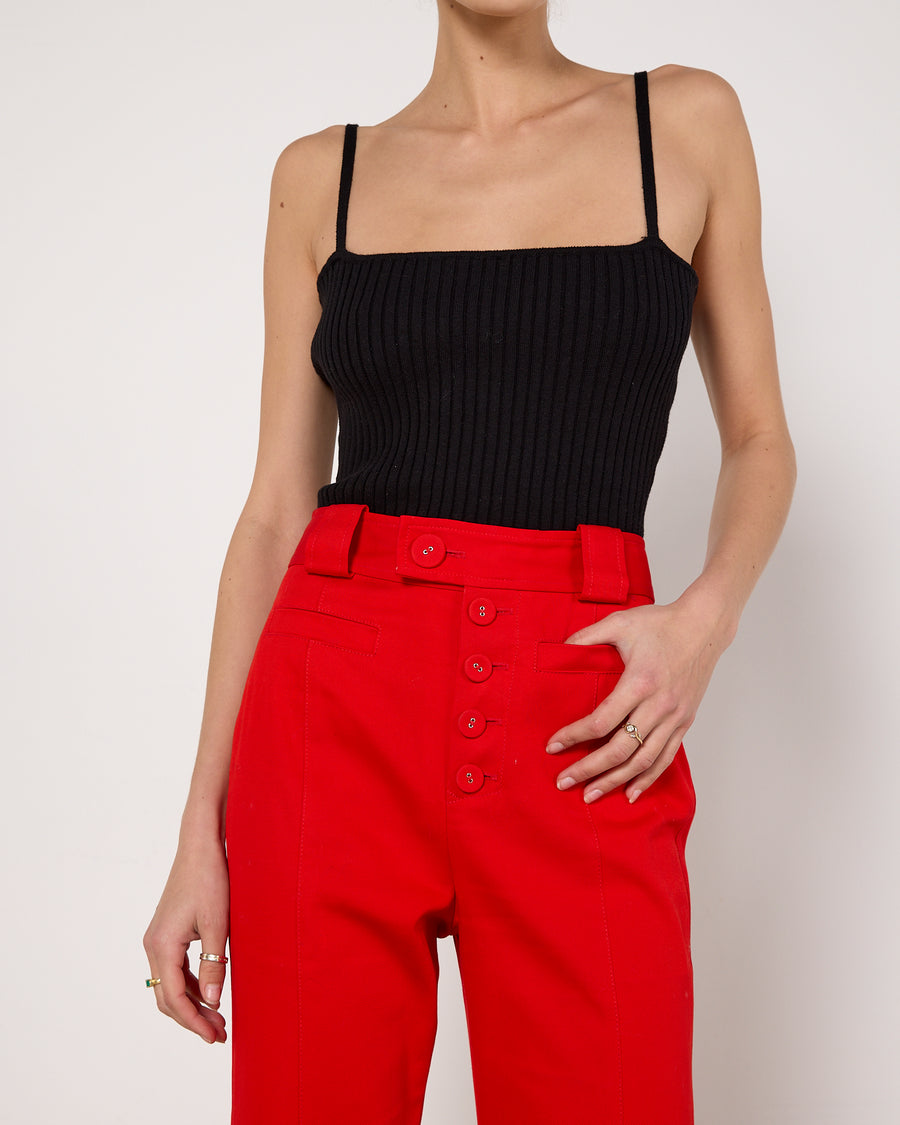 Proenza Schouler Hot Red Flares