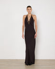 St Agni Mesh Bias Dress