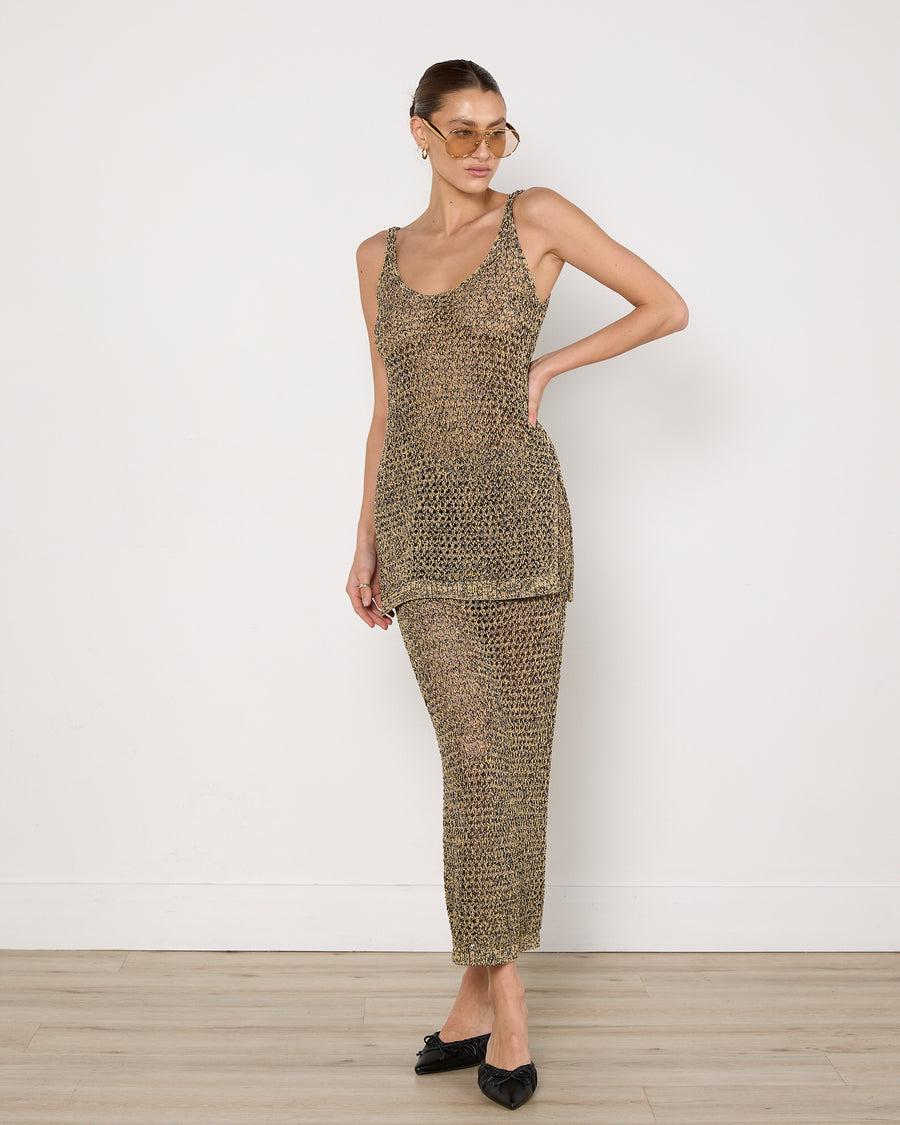 Camilla & Marc Eclipse Knit Tank and Skirt