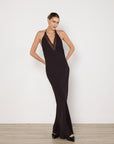 St Agni Mesh Bias Dress