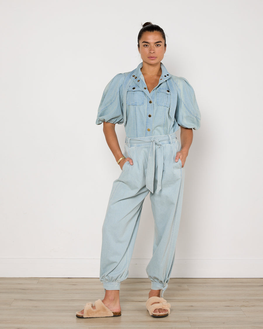 Zimmermann Acacia Denim Lantern Set