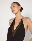 St Agni Mesh Bias Dress