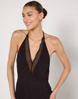 St Agni Mesh Bias Dress