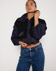 Ulla Johnson Aidan Shell and Fleece Bomber Jacket
