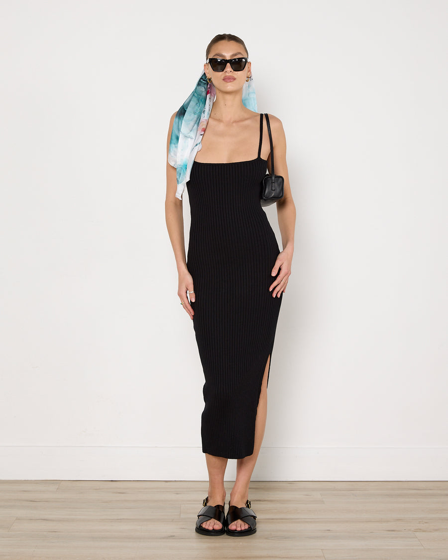 Anna Quan Ribbed Knit Dress