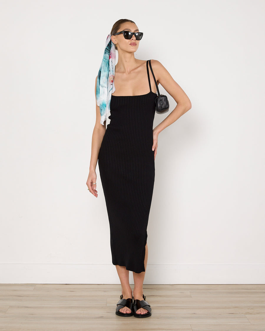 Anna Quan Ribbed Knit Dress