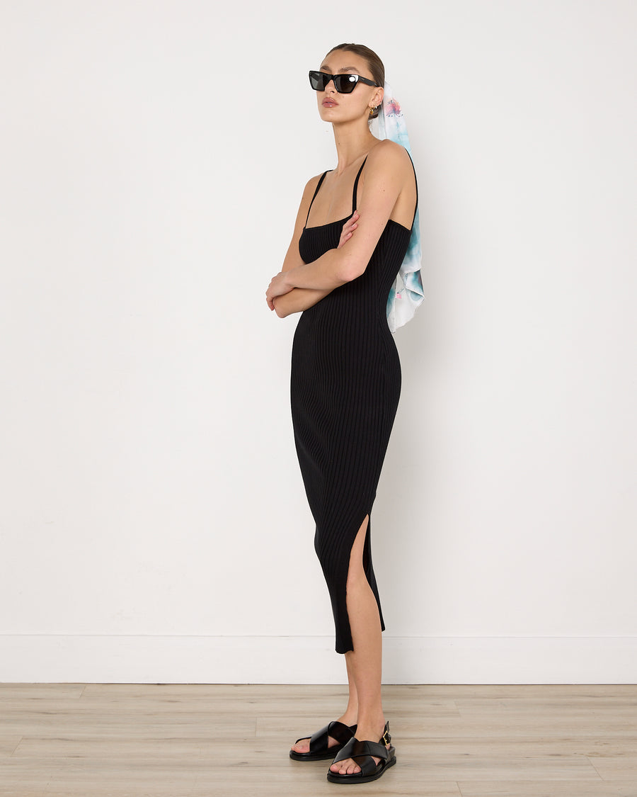 Anna Quan Ribbed Knit Dress