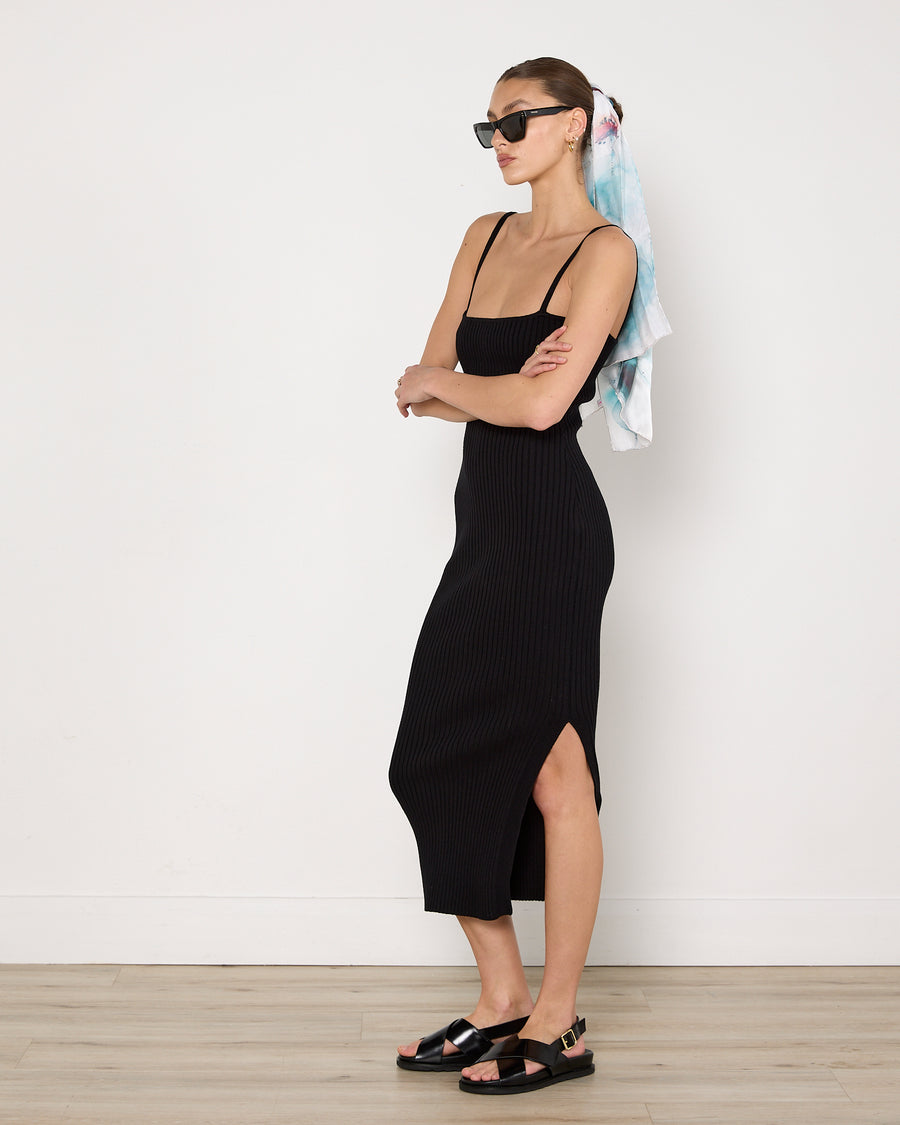 Anna Quan Ribbed Knit Dress