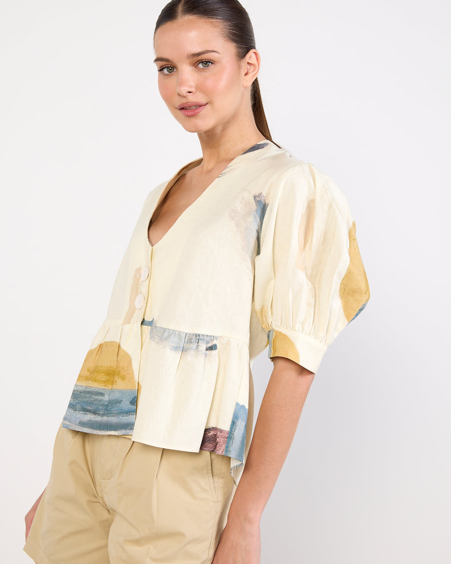 SIR. Martine Top in Martine Print