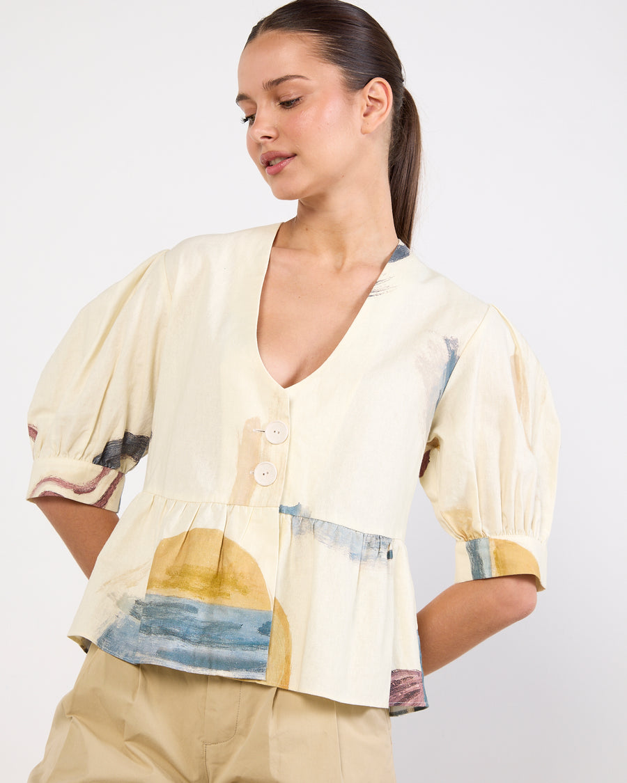 SIR. Martine Top in Martine Print