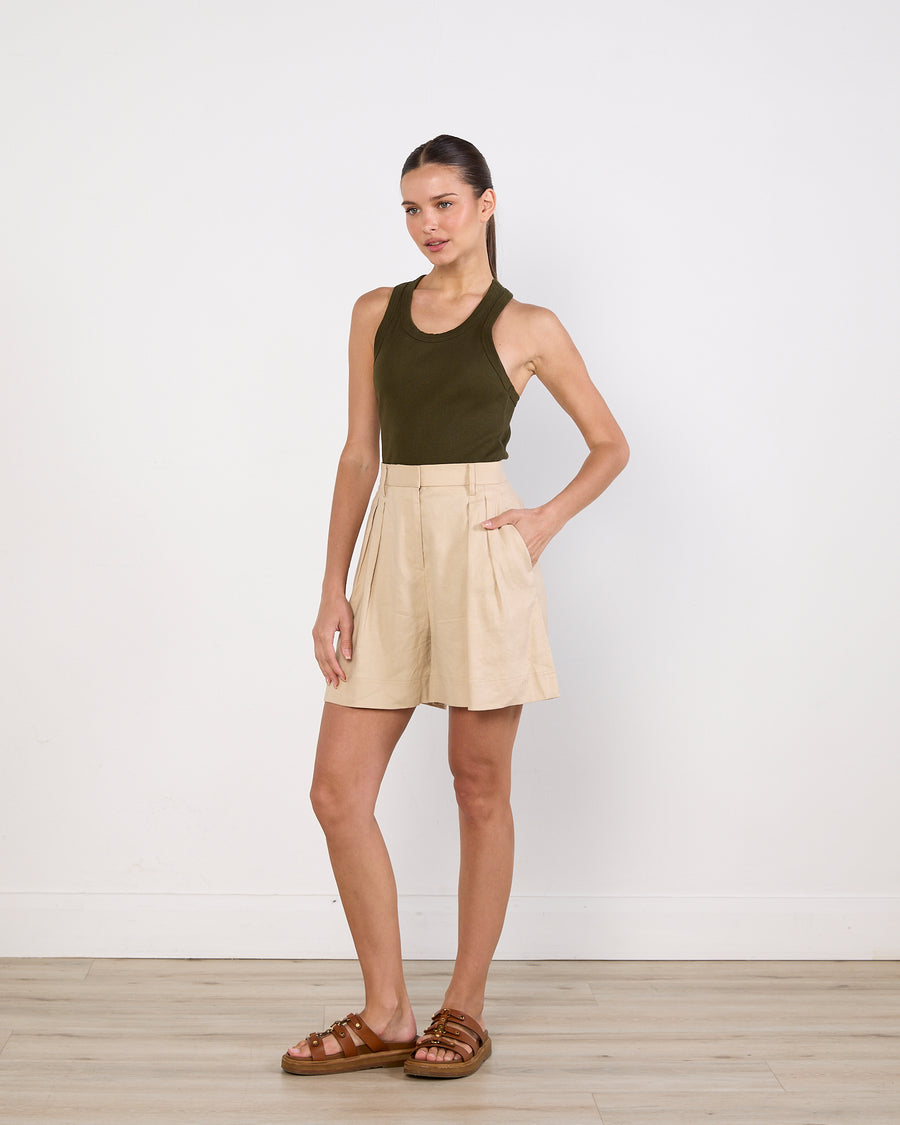 Rebecca Vallance Linen Flynn Shorts