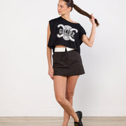 Celine Crop Tee