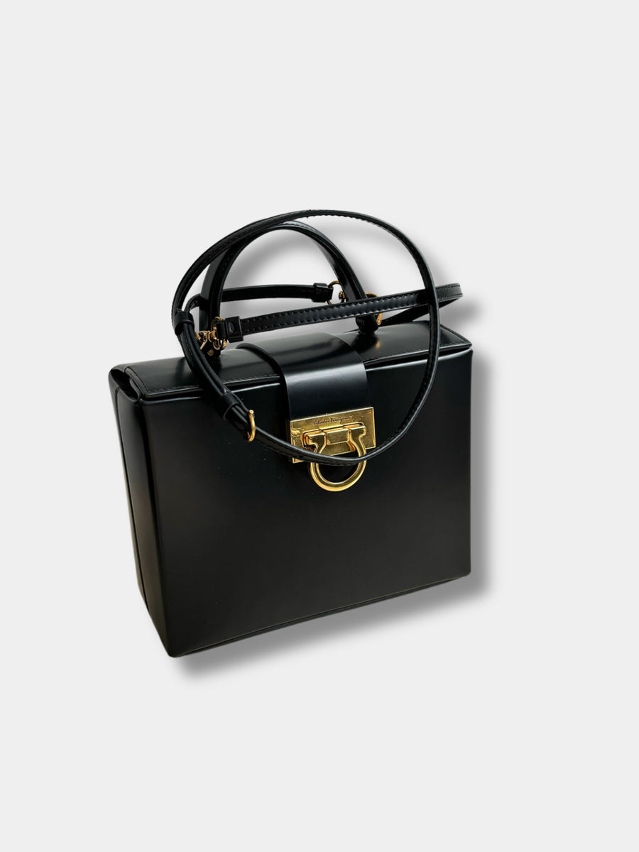 Ferragamo Gancini Top Handle Bag