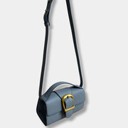 Rylan Mini Satchel Bag in Powder Blue