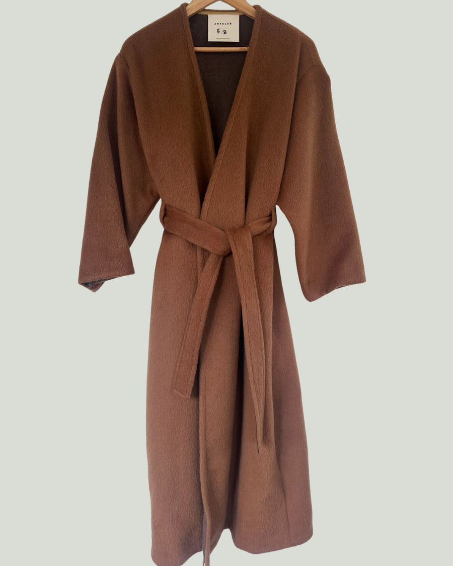 ArtClub Deshi Coat in Burnt Caramel