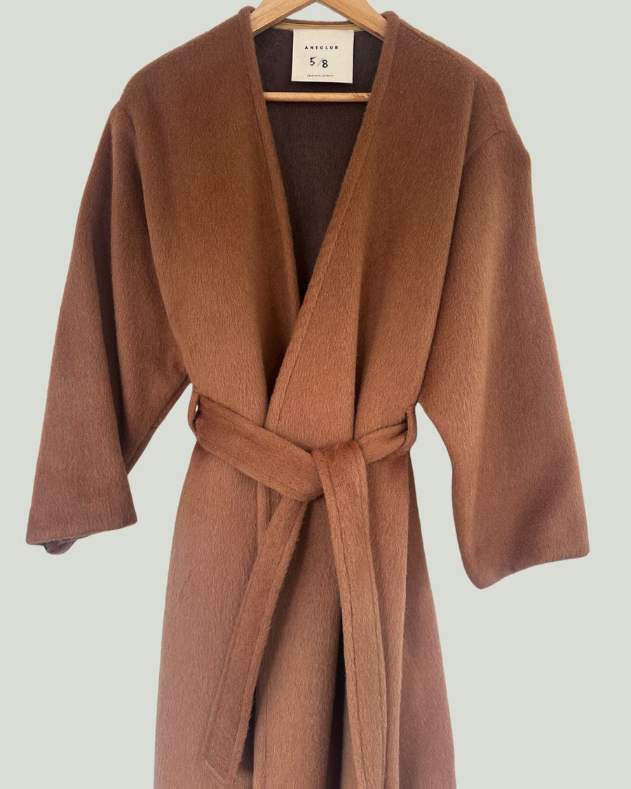 ArtClub Deshi Coat in Burnt Caramel