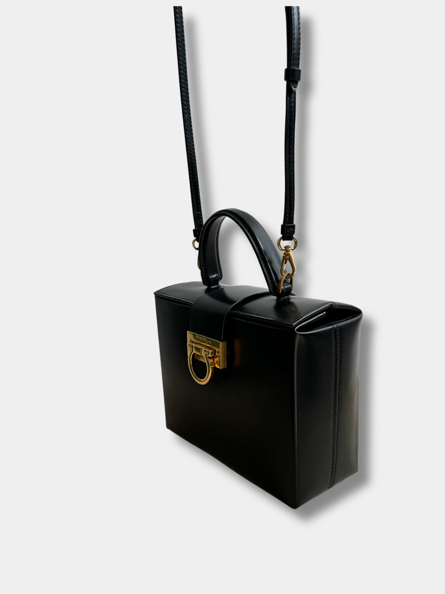 Ferragamo Gancini Top Handle Bag