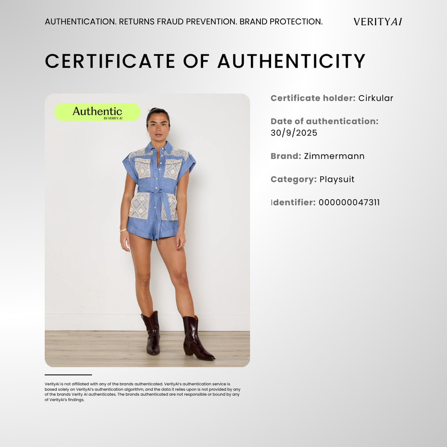 Zimmermann Pattie Utility Playsuit