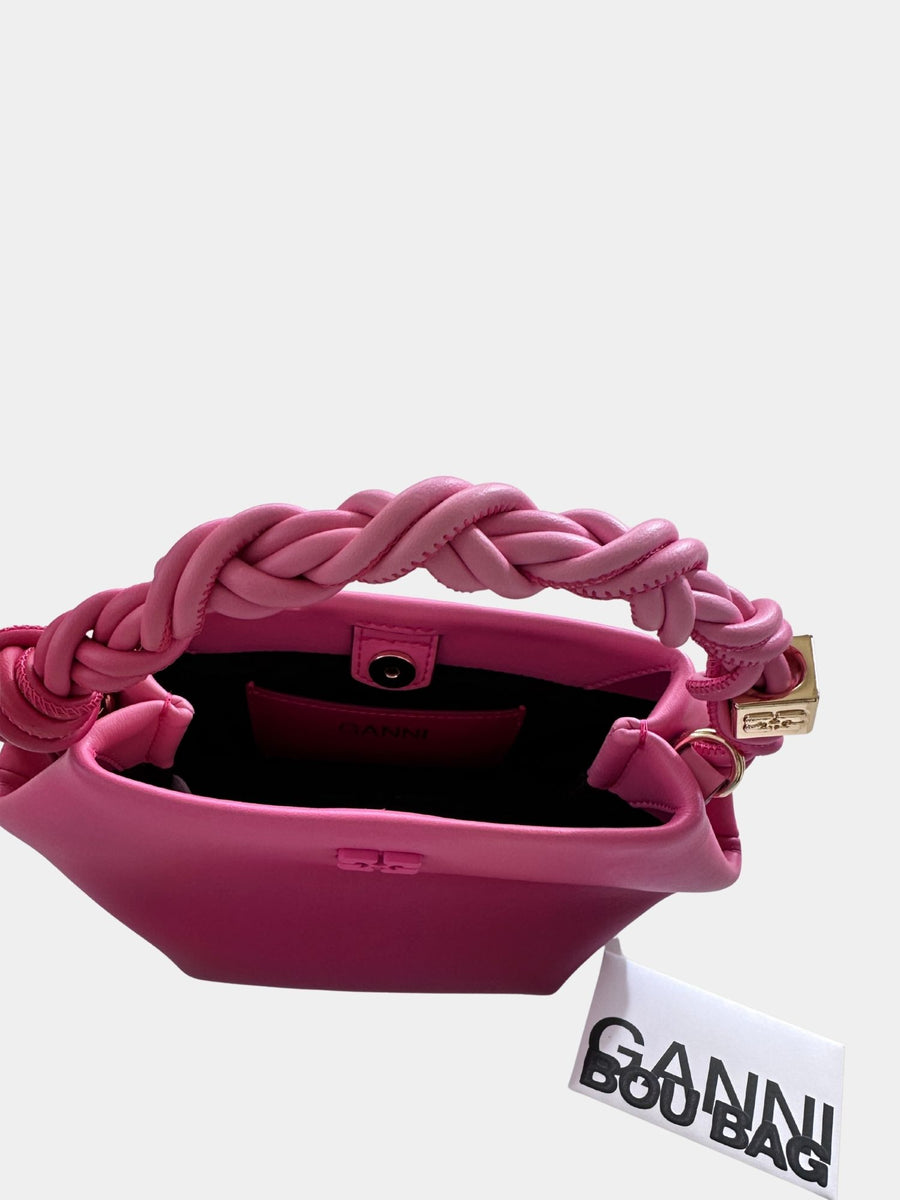 Ganni Small Top Handle Pink Gradient Bou Bag