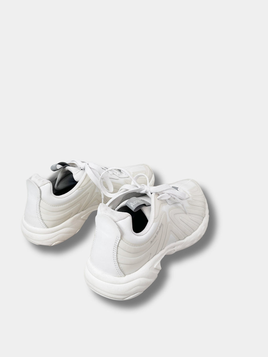 Acne Studios Buzz Ripstop Trail White Trainers