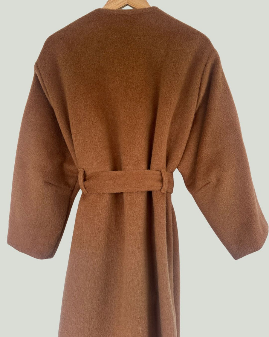 ArtClub Deshi Coat in Burnt Caramel