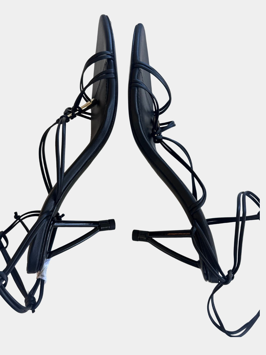 Aje Leda Sculptural Mid Heel