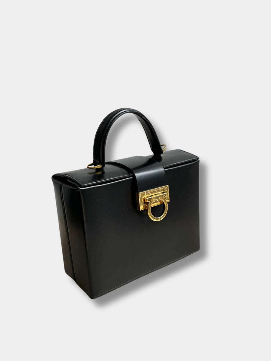 Ferragamo Gancini Top Handle Bag