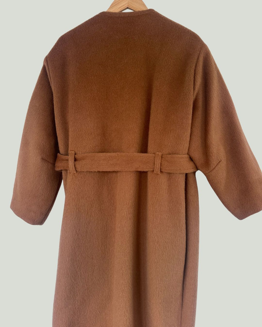 ArtClub Deshi Coat in Burnt Caramel