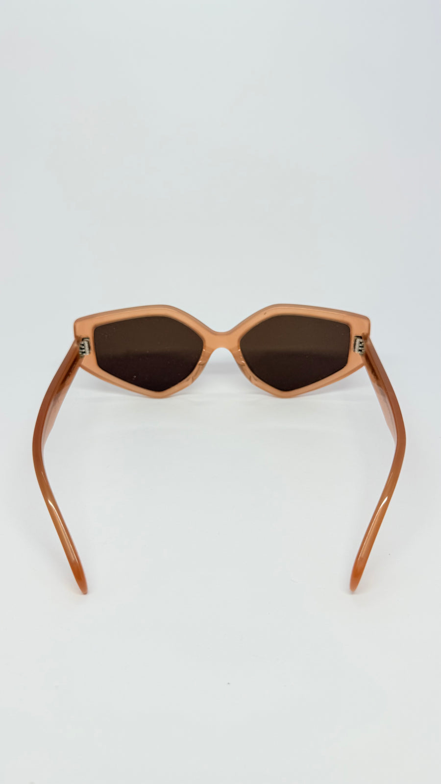 Celine Honey Brown CL4229F Geometric Sunglasses